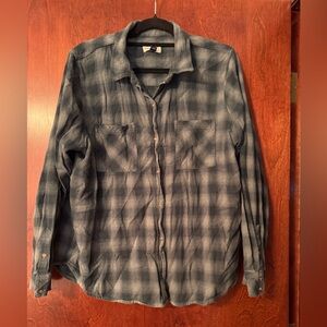 Universal Thread Men's Green  Checkered Shirt